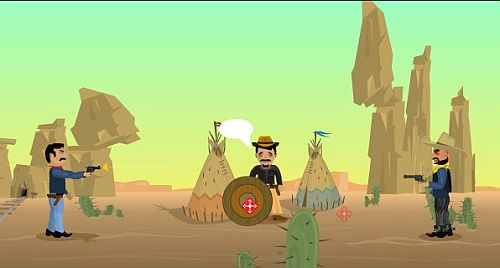 Smokin Barrels: você é rápido no gatilho?