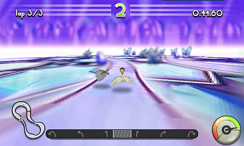 Dispute uma corrida de origamis