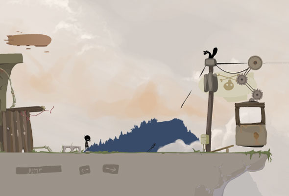 Um web adventure de gráficos sensacionais