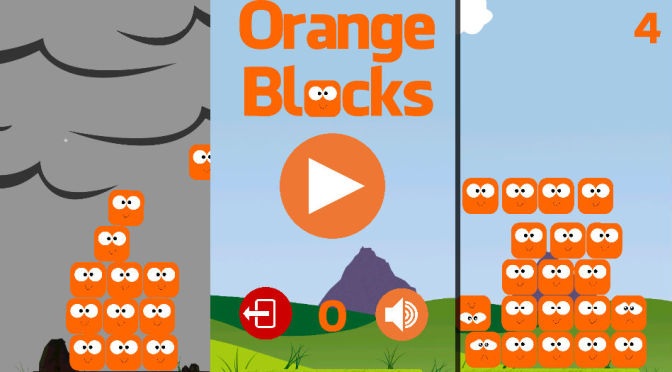 MaoGames lança seu primeiro game: Orange Blocks