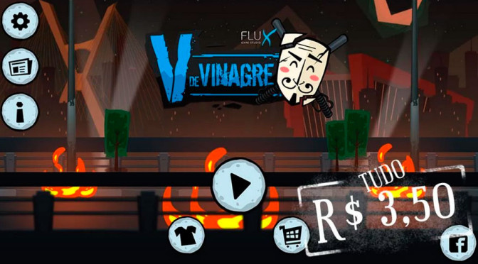 V de Vinagre: sucesso em 2013 ganha nova versão com gráficos 2,5 D