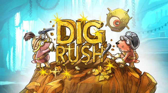 Dig Rush: primeiro jogo terapêutico baseado em método patenteado para tratar ambliopia