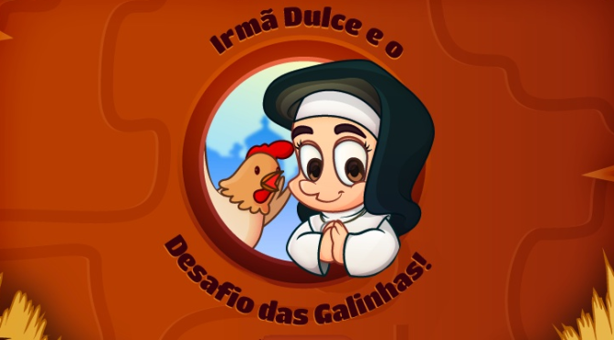 Desafio das Galinhas: Irmã Dulce ganha novo jogo para computadores