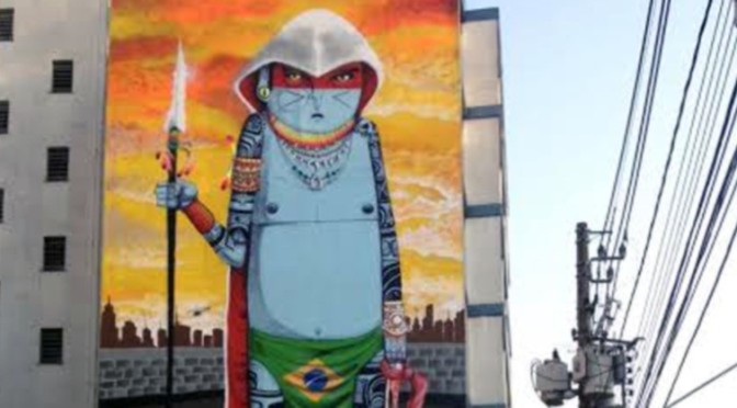 Ubisoft patrocina mural gigante do artista Cranio em São Paulo