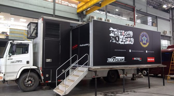 TruckEscape – Primeiro Escape Móvel do Brasil é lançado na Campus Party