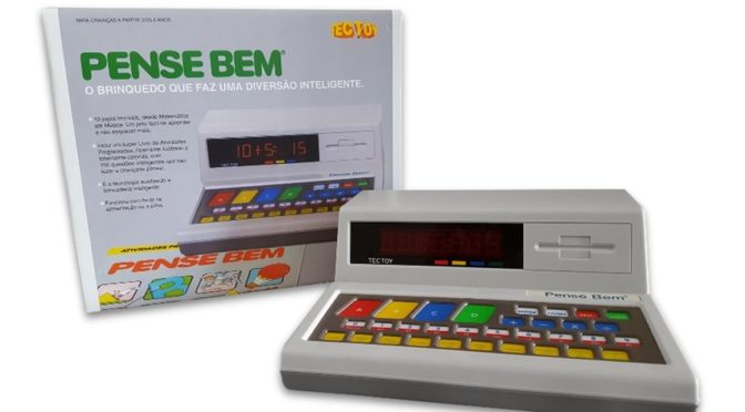 Tectoy relança o Pense Bem, eletrônico de grande sucesso nos anos 80