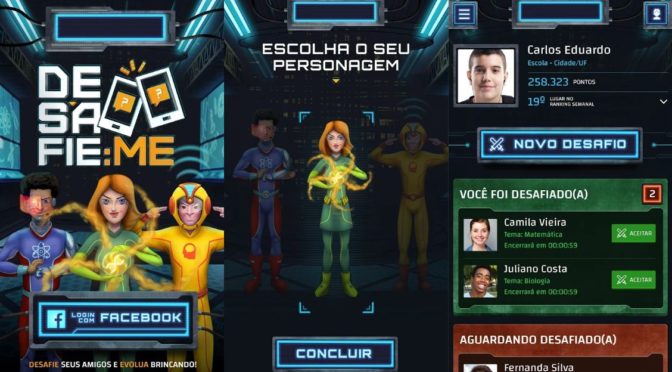 Game Desafie-me prepara alunos para o Enem