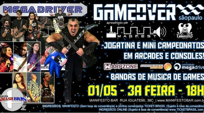 Game Over – Festival que une gamemusic e jogatina está de volta a São Paulo