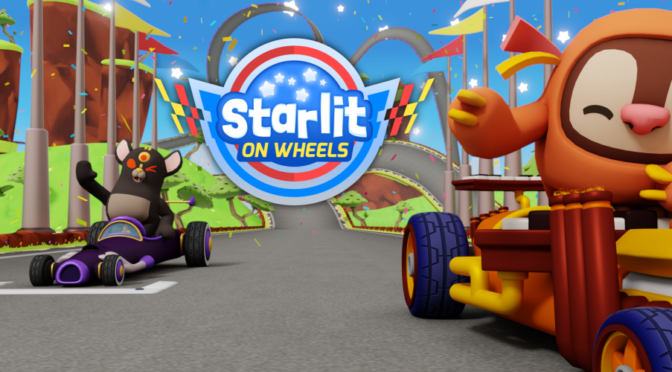 Jogo de kart Starlit On Wheels chega para celulares repleto de conteúdo