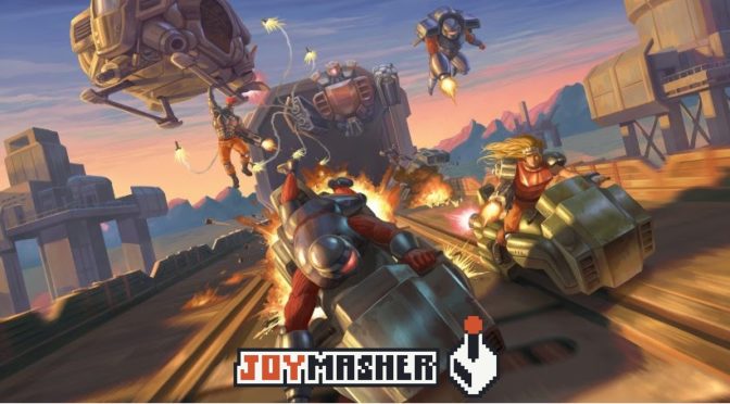 Conheça Blazing Chrome, o novo jogo da JoyMasher para fãs de shooter 2D