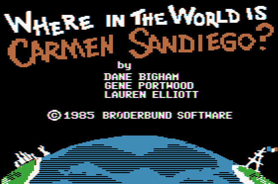 Retrô – uma saga para encontrar a maior criminosa dos games. Relembre o clássico Carmen San Diego