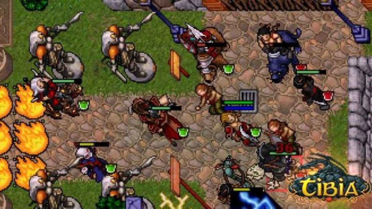 Tibia – MMORPG lendário acaba de completar 25 anos de sucesso