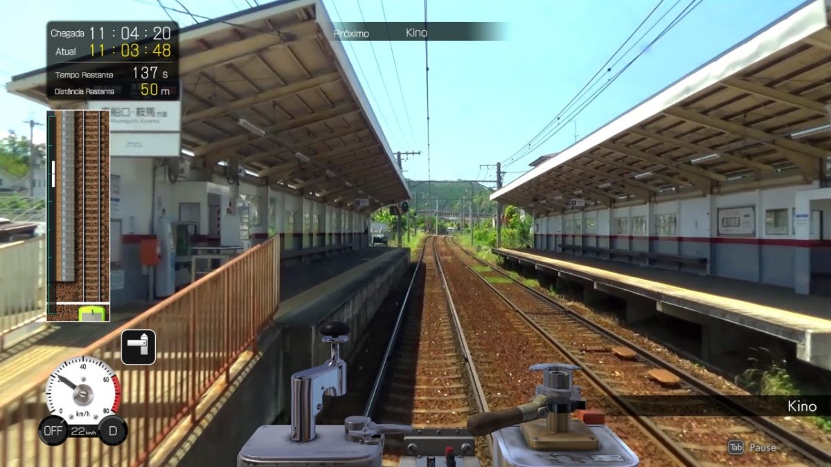 “Simulador Ferroviário Japonês: Viagem a Kyoto” já está disponível em português (BR)