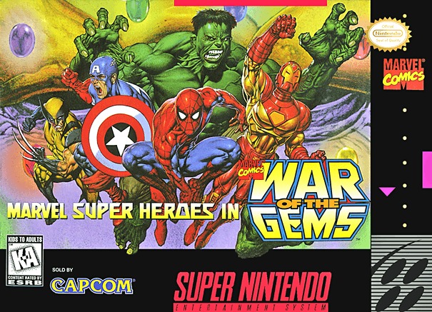 Retrô – Marvel Super Heroes: War of the Gems (quando os Vingadores avançaram no SNES)