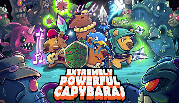 Review – Extremely Powerful Capybaras, game indie do gênero roguelite bullet heaven