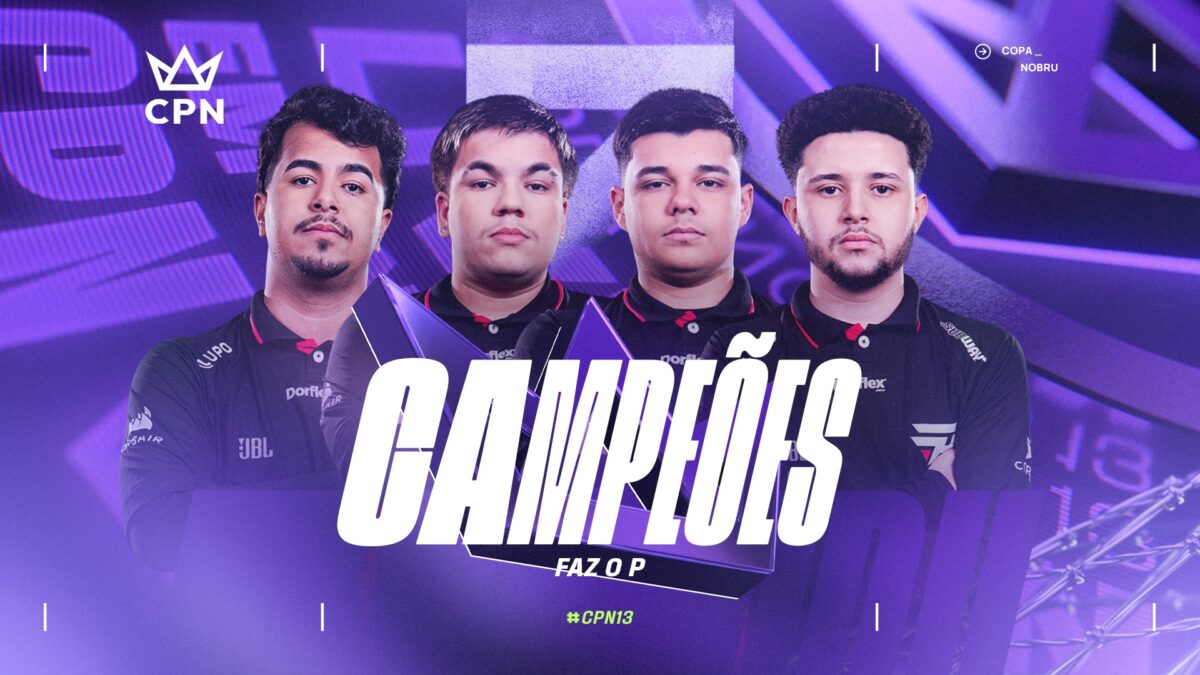 Faz o P vira jogo e conquista a 13ª edição da Copa Nobru