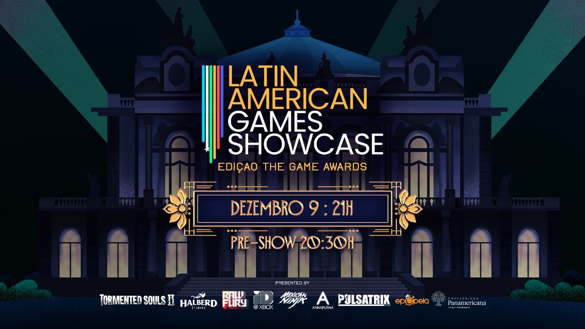 Latin American Games Showcase destaca 74 produções regionais durante o The Game Awards 2025