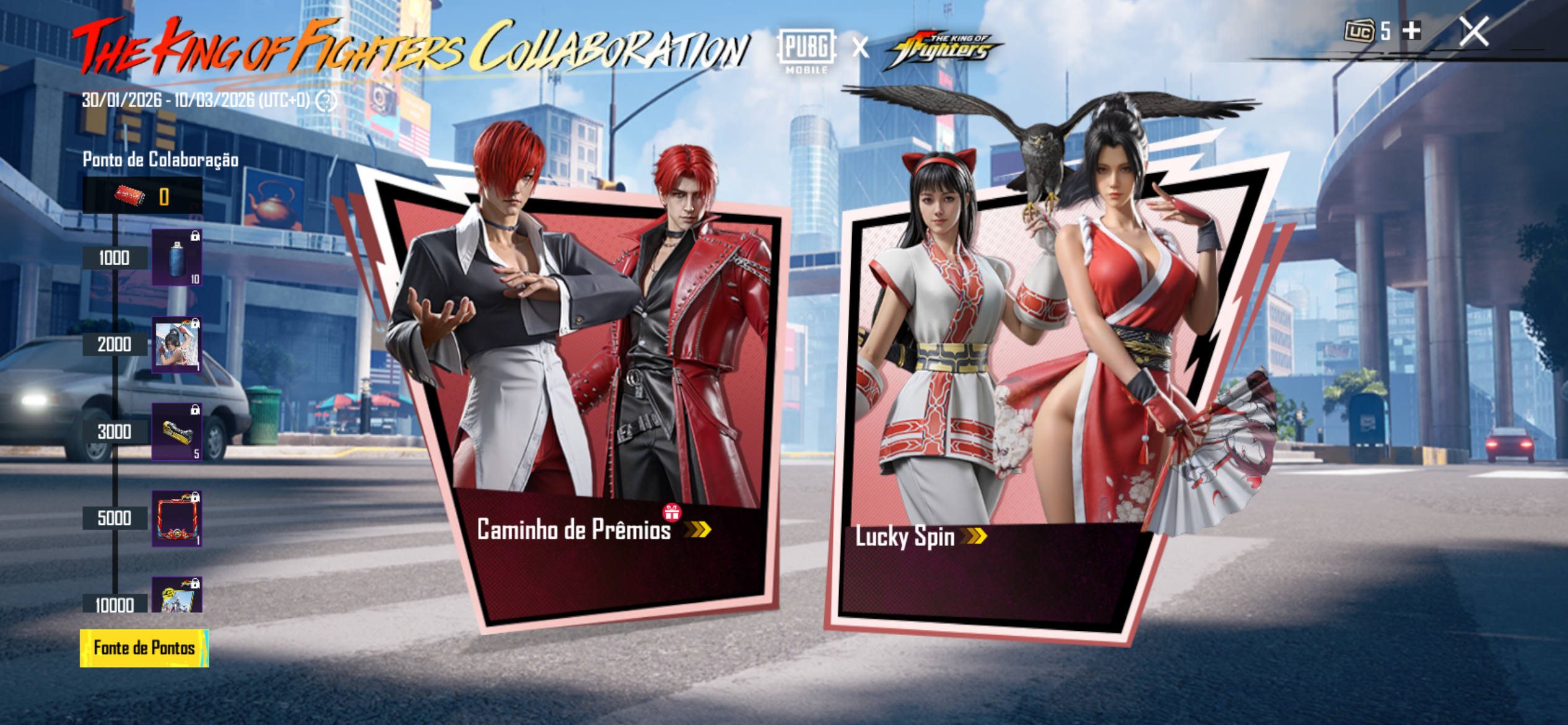 The King of Fighters - PUBG MOBILE